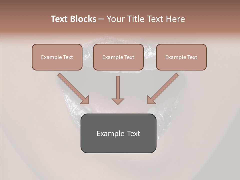 Attractive Make Up One PowerPoint Template
