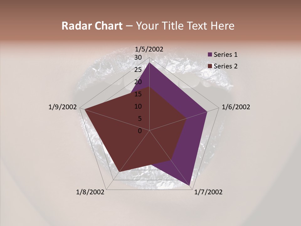 Attractive Make Up One PowerPoint Template