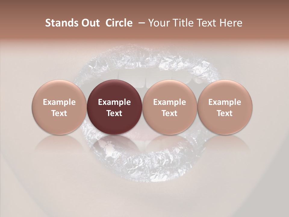 Attractive Make Up One PowerPoint Template