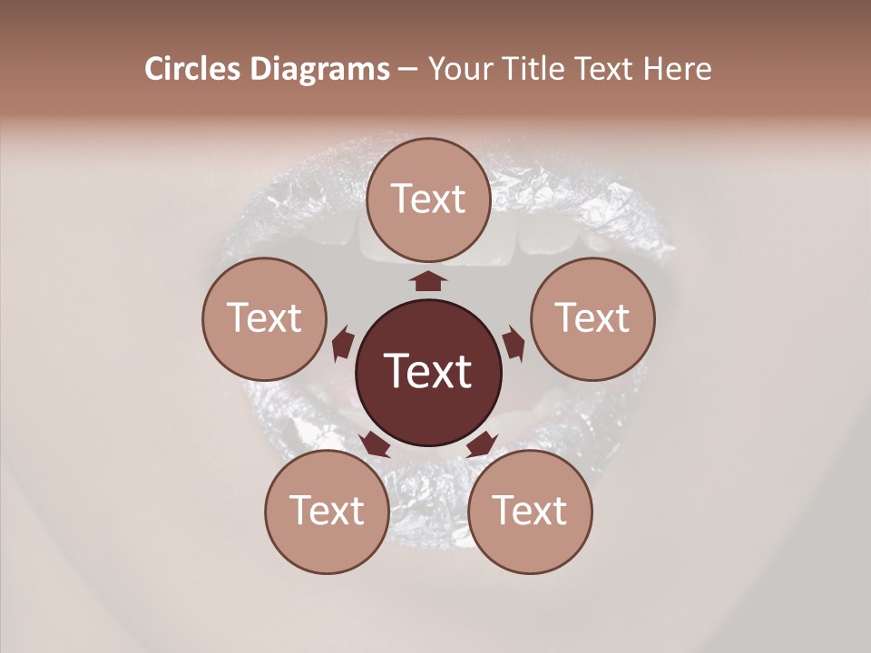 Attractive Make Up One PowerPoint Template