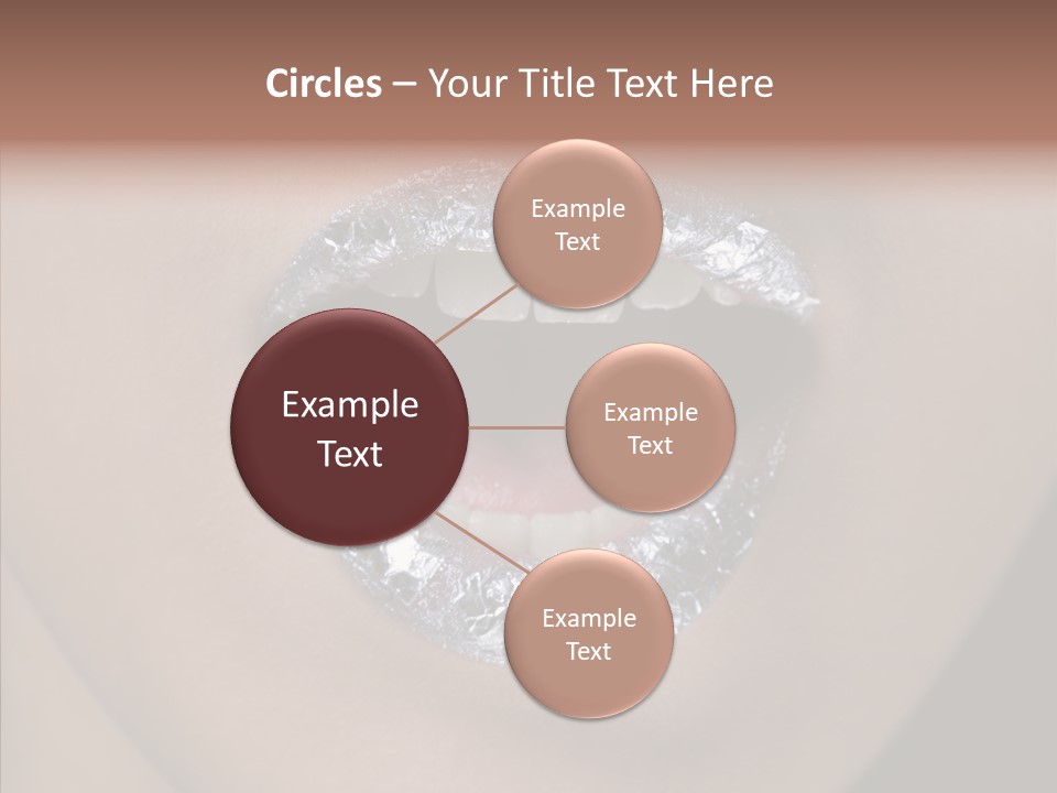 Attractive Make Up One PowerPoint Template