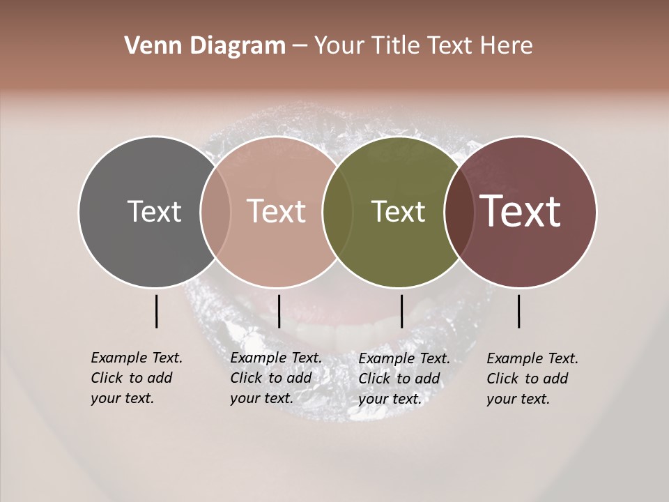 Attractive Make Up One PowerPoint Template