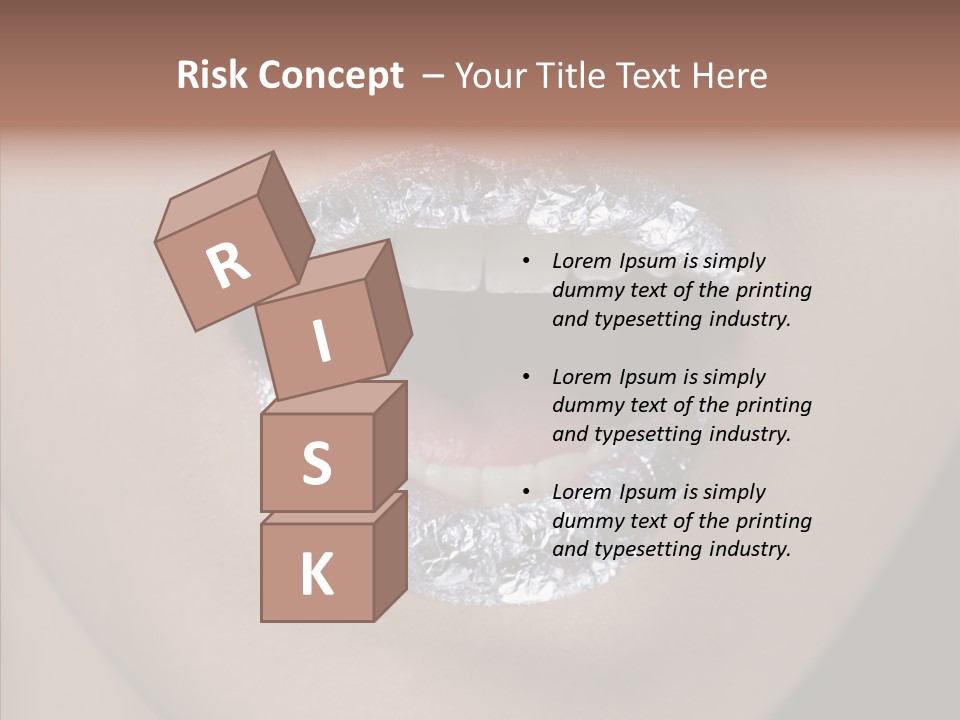 Attractive Make Up One PowerPoint Template