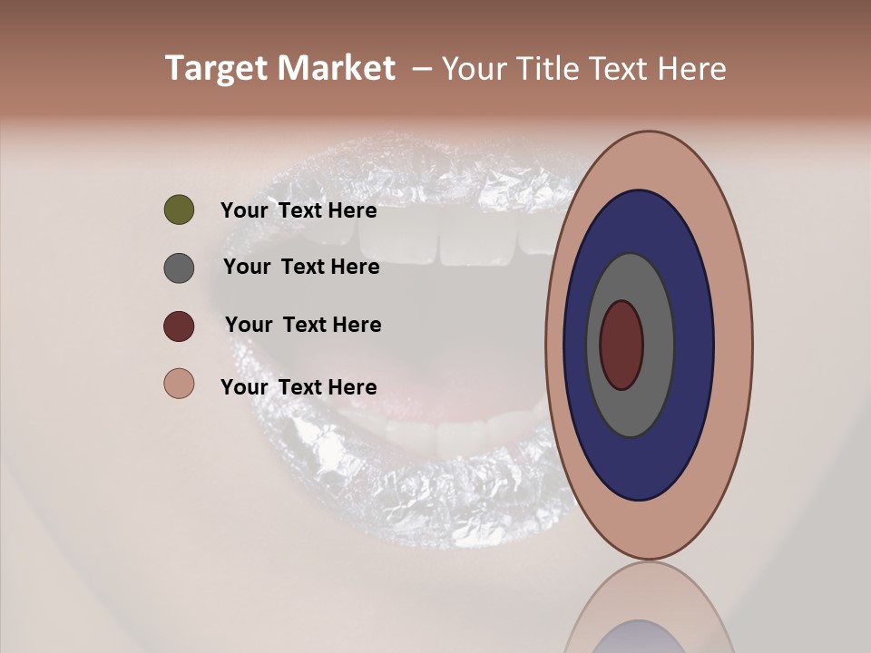 Attractive Make Up One PowerPoint Template