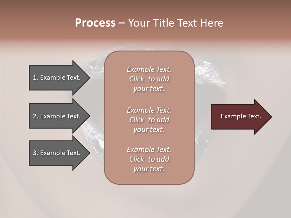 Attractive Make Up One PowerPoint Template
