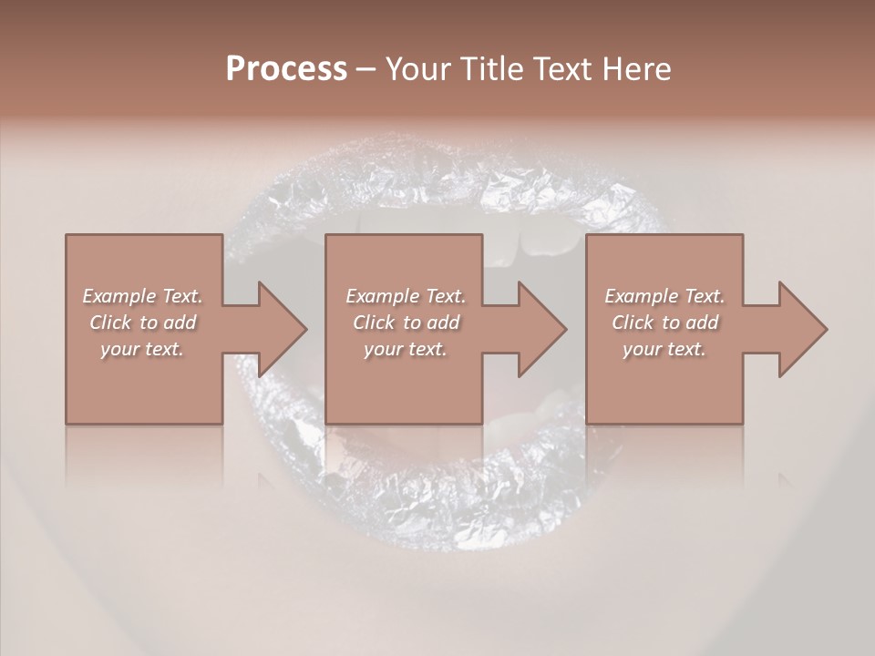 Attractive Make Up One PowerPoint Template