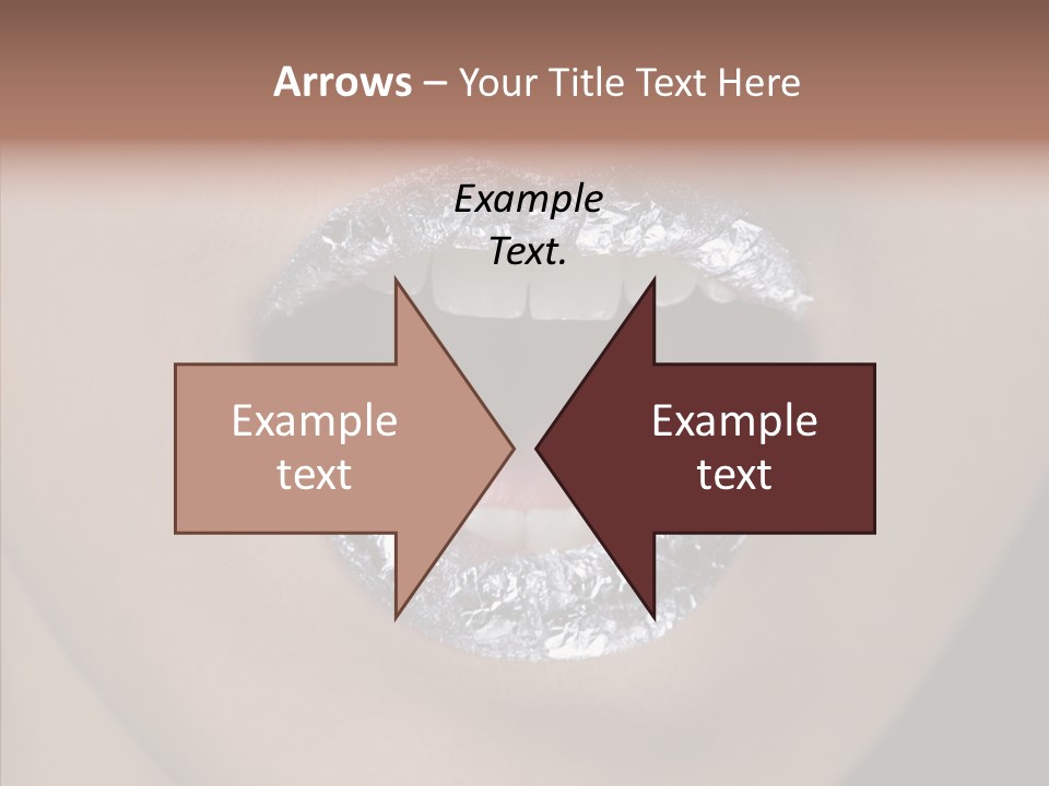 Attractive Make Up One PowerPoint Template