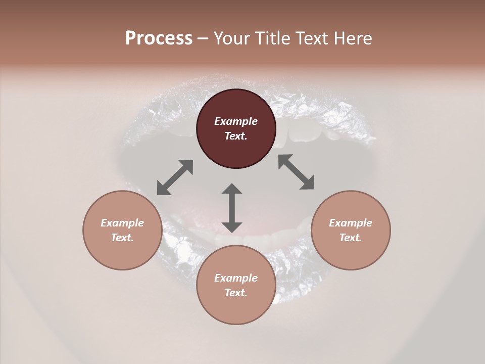 Attractive Make Up One PowerPoint Template