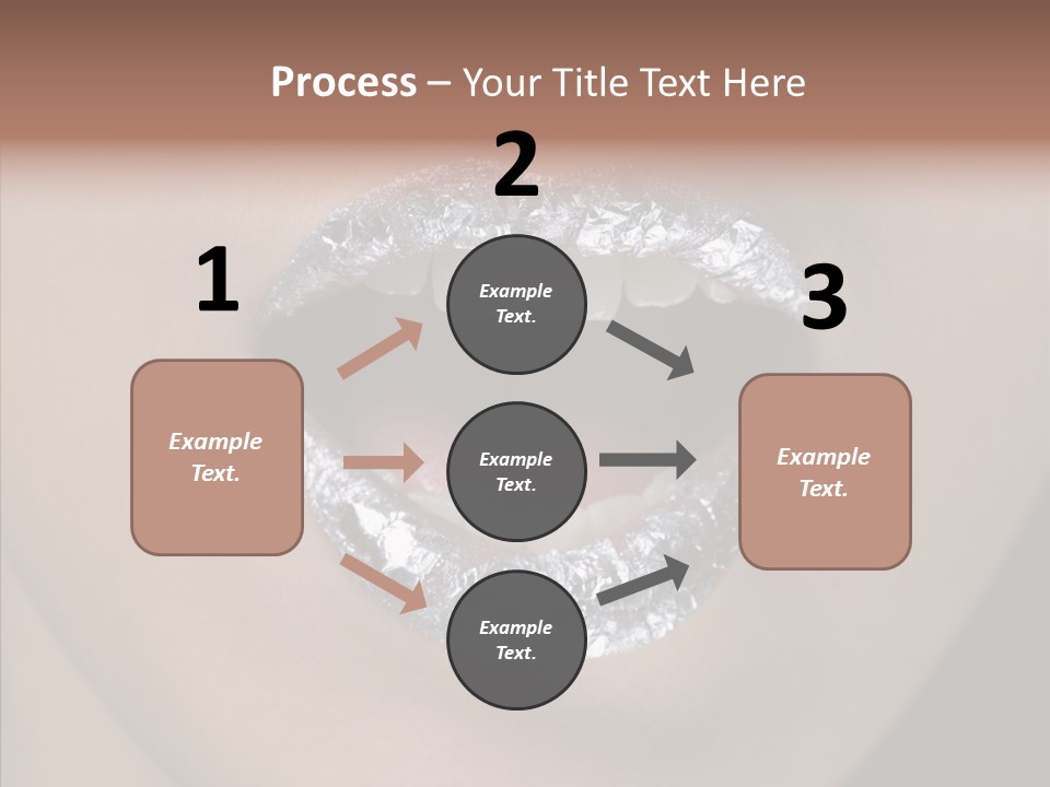 Attractive Make Up One PowerPoint Template