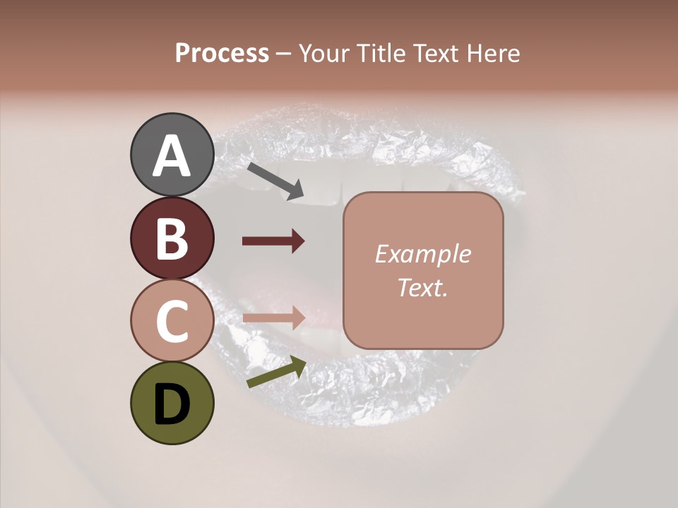 Attractive Make Up One PowerPoint Template