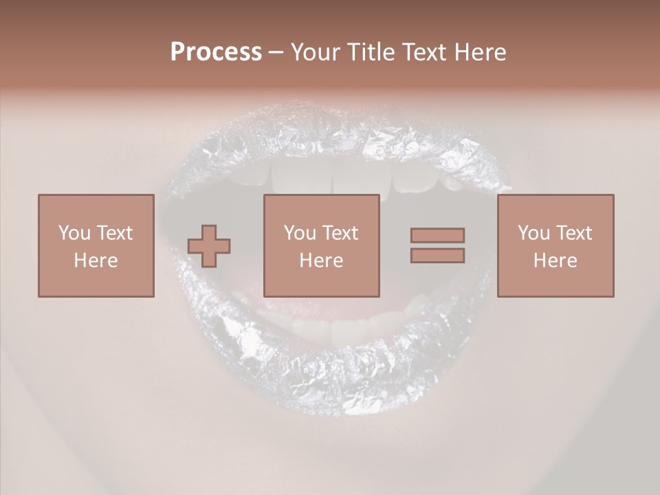 Attractive Make Up One PowerPoint Template