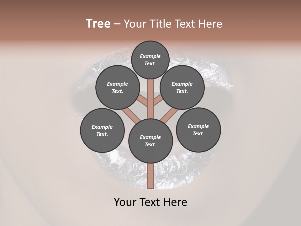 Attractive Make Up One PowerPoint Template