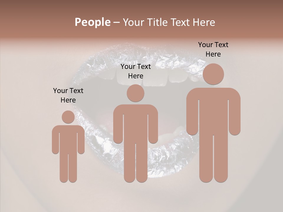 Attractive Make Up One PowerPoint Template