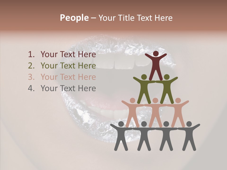 Attractive Make Up One PowerPoint Template