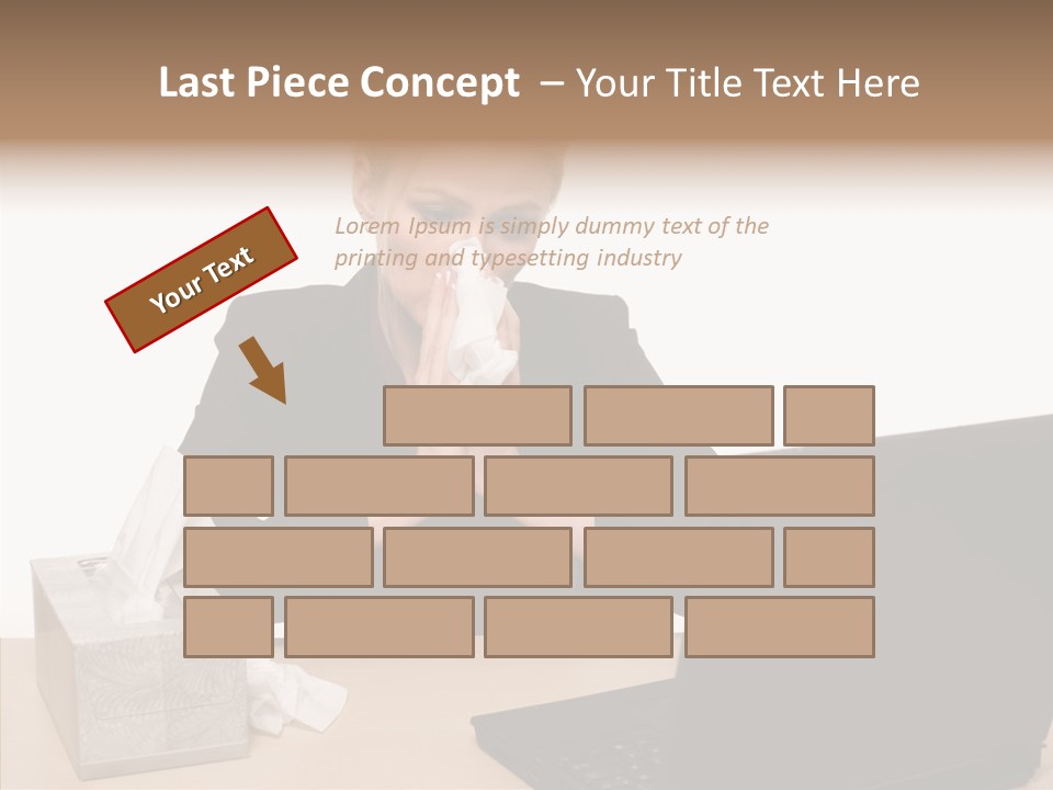 Itting Figure Room PowerPoint Template