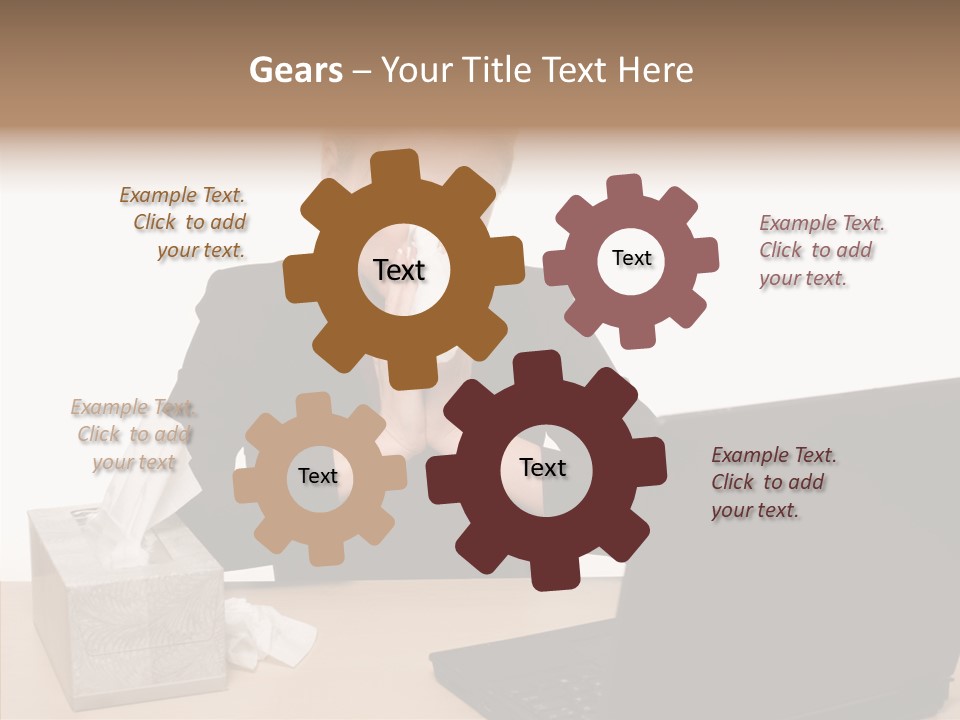 Itting Figure Room PowerPoint Template