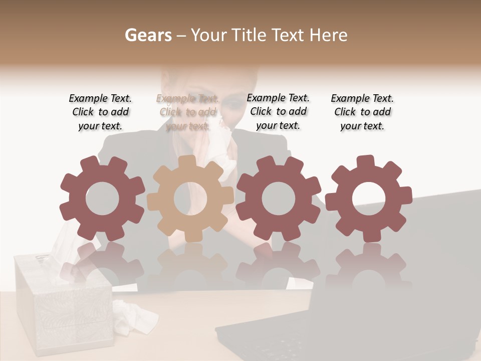 Itting Figure Room PowerPoint Template