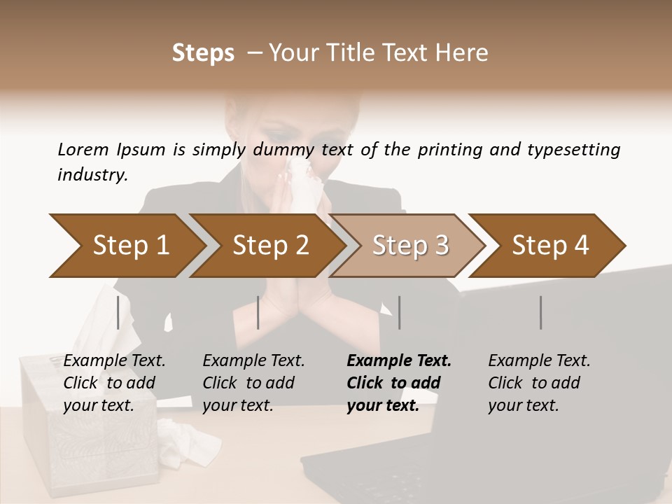 Itting Figure Room PowerPoint Template
