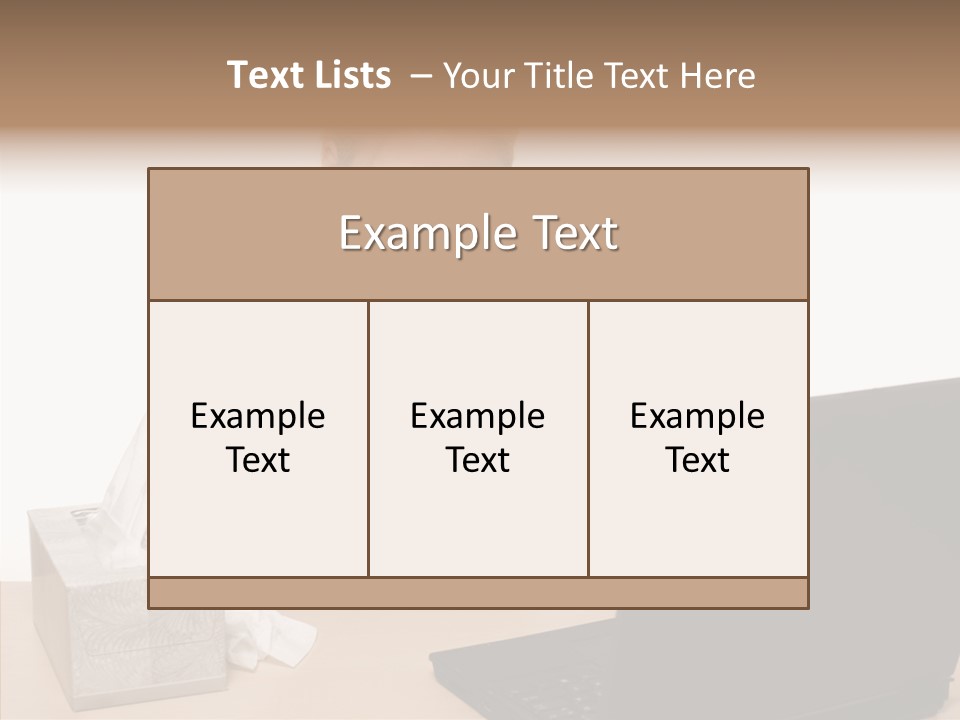 Itting Figure Room PowerPoint Template