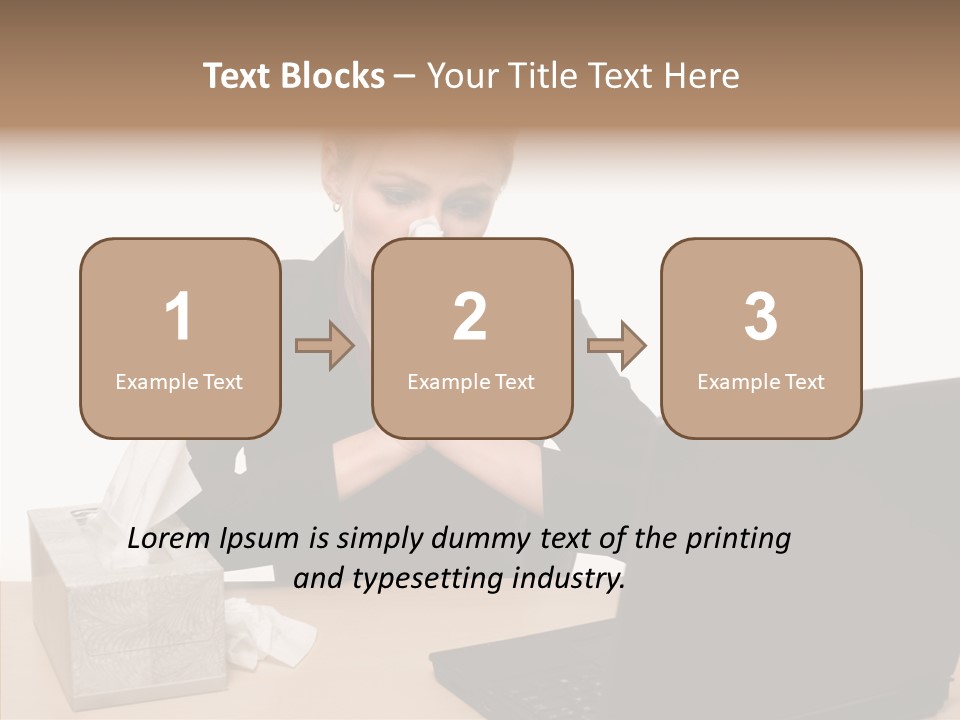 Itting Figure Room PowerPoint Template