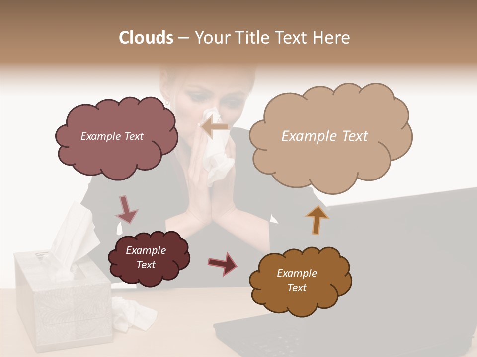 Itting Figure Room PowerPoint Template