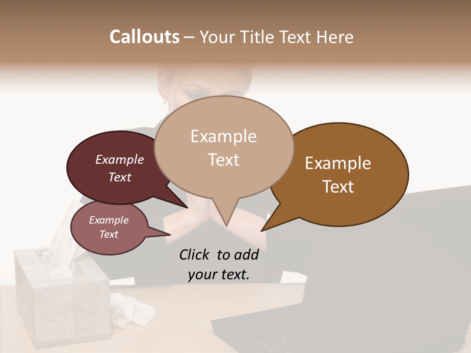 Itting Figure Room PowerPoint Template