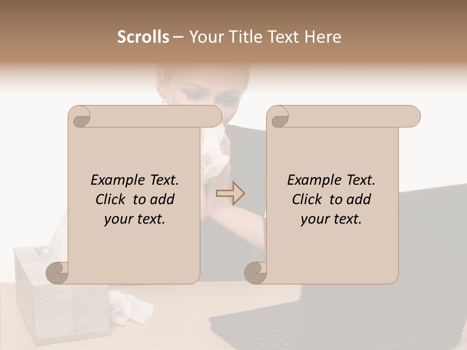 Itting Figure Room PowerPoint Template
