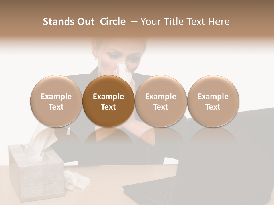 Itting Figure Room PowerPoint Template