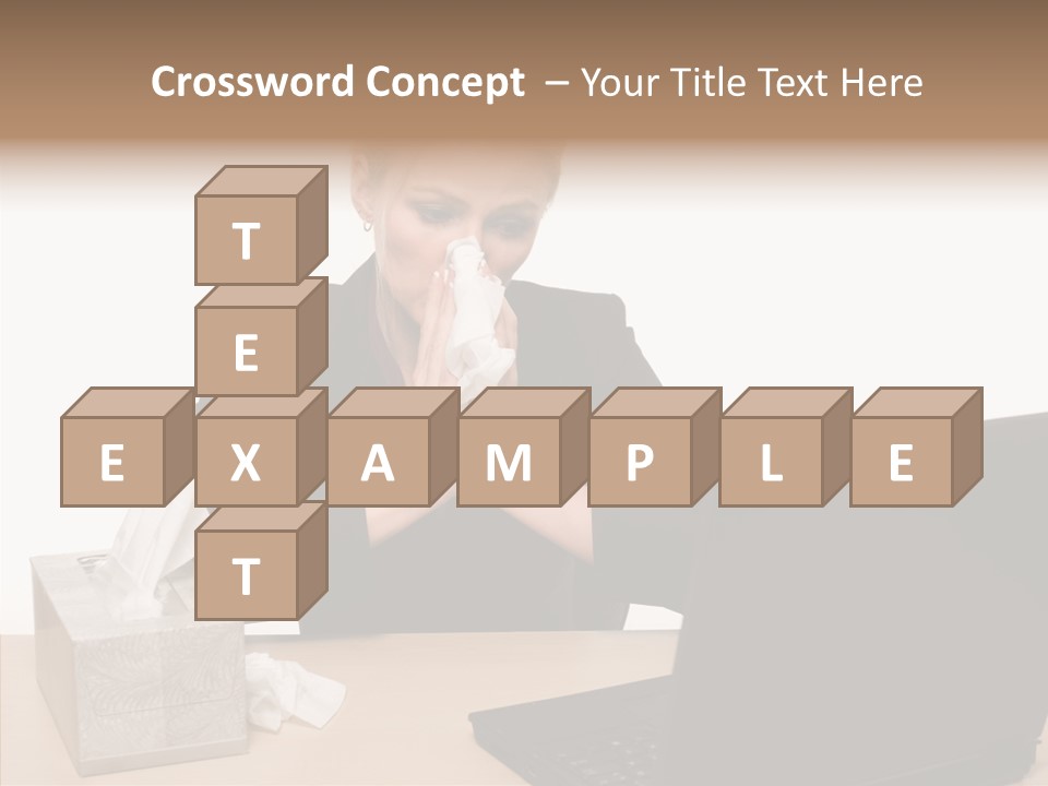 Itting Figure Room PowerPoint Template