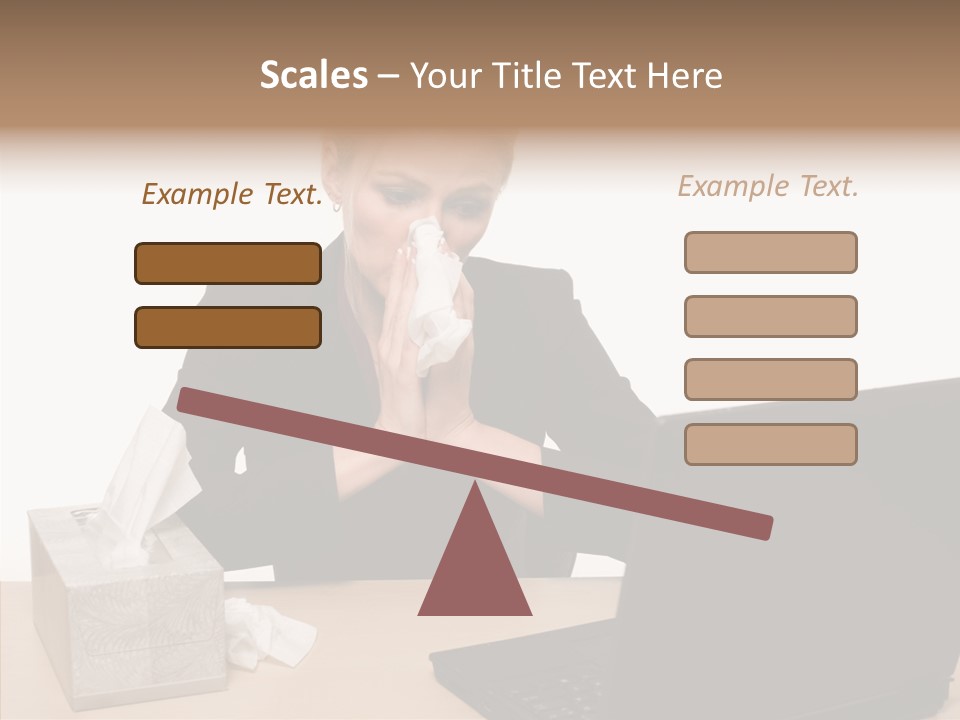 Itting Figure Room PowerPoint Template