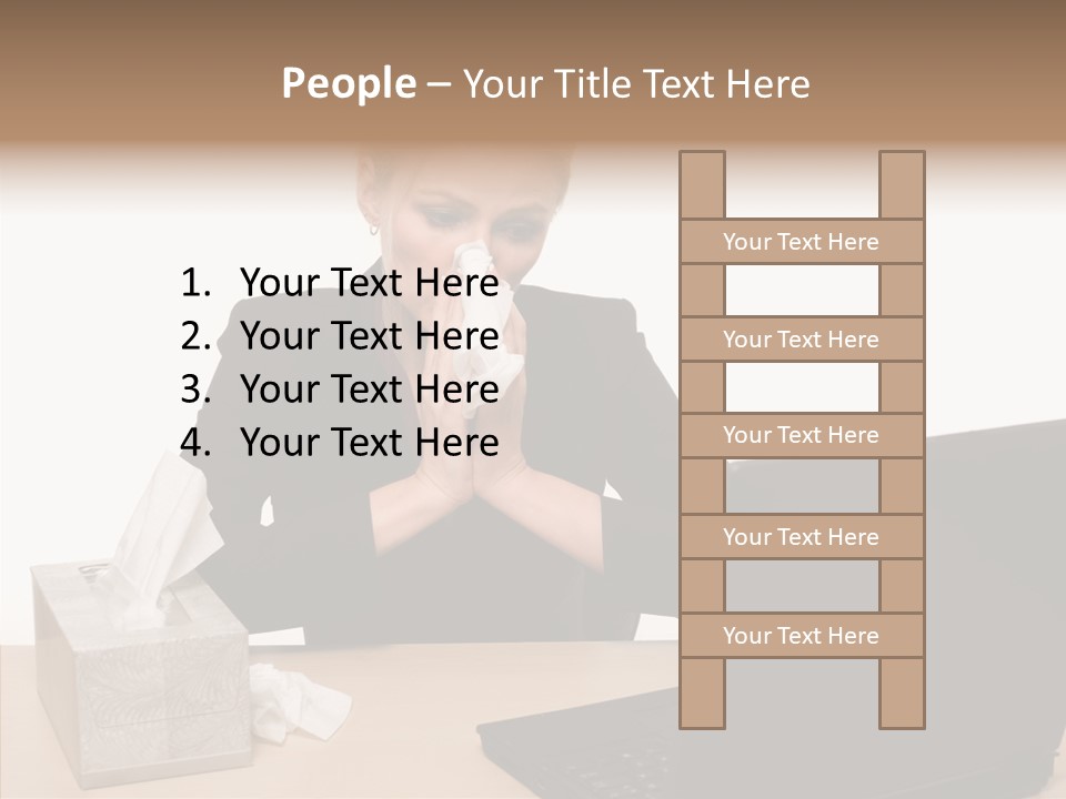 Itting Figure Room PowerPoint Template