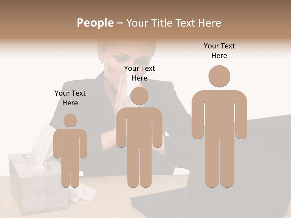 Itting Figure Room PowerPoint Template