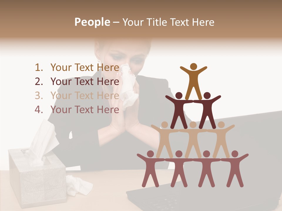 Itting Figure Room PowerPoint Template