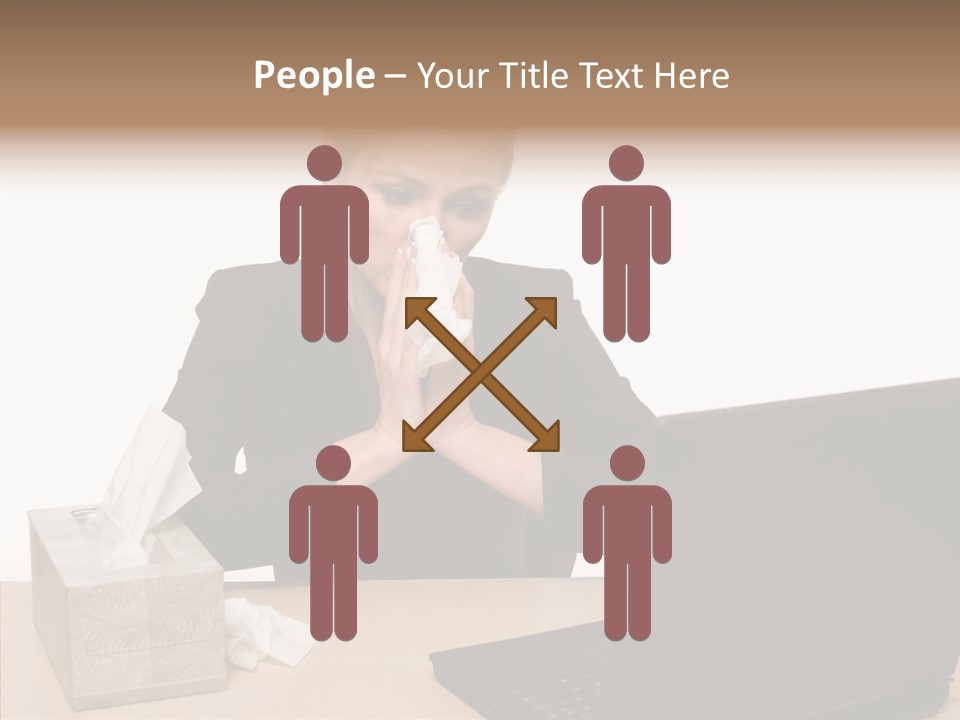 Itting Figure Room PowerPoint Template