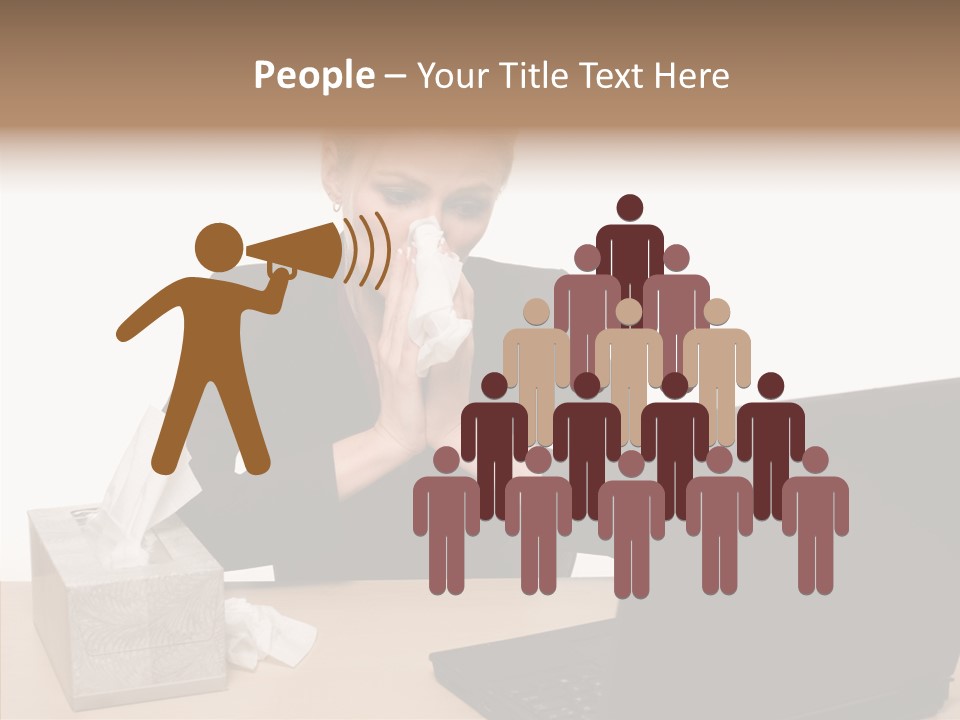 Itting Figure Room PowerPoint Template