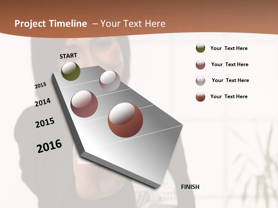 Character Toon Itting PowerPoint Template