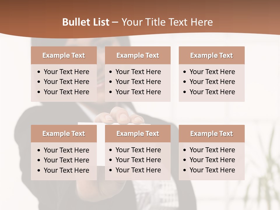 Character Toon Itting PowerPoint Template