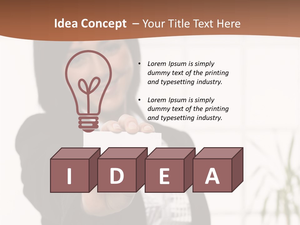 Character Toon Itting PowerPoint Template