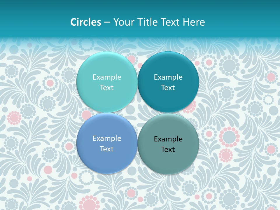 Seamless Stylized Graphic PowerPoint Template