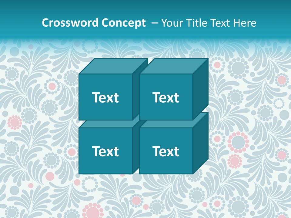 Seamless Stylized Graphic PowerPoint Template