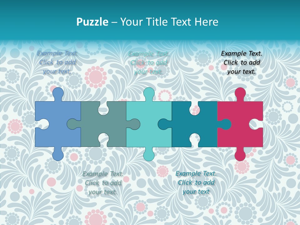 Seamless Stylized Graphic PowerPoint Template