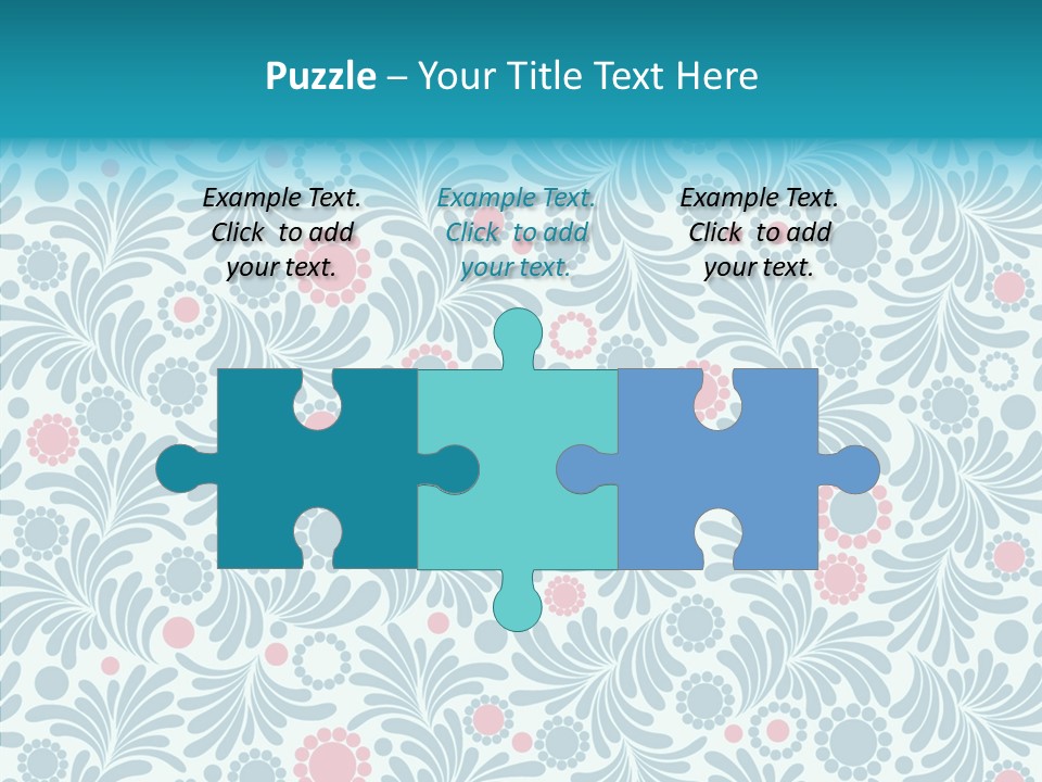 Seamless Stylized Graphic PowerPoint Template