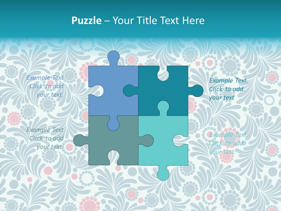 Seamless Stylized Graphic PowerPoint Template