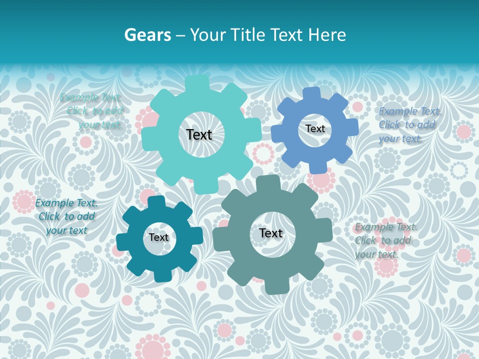 Seamless Stylized Graphic PowerPoint Template