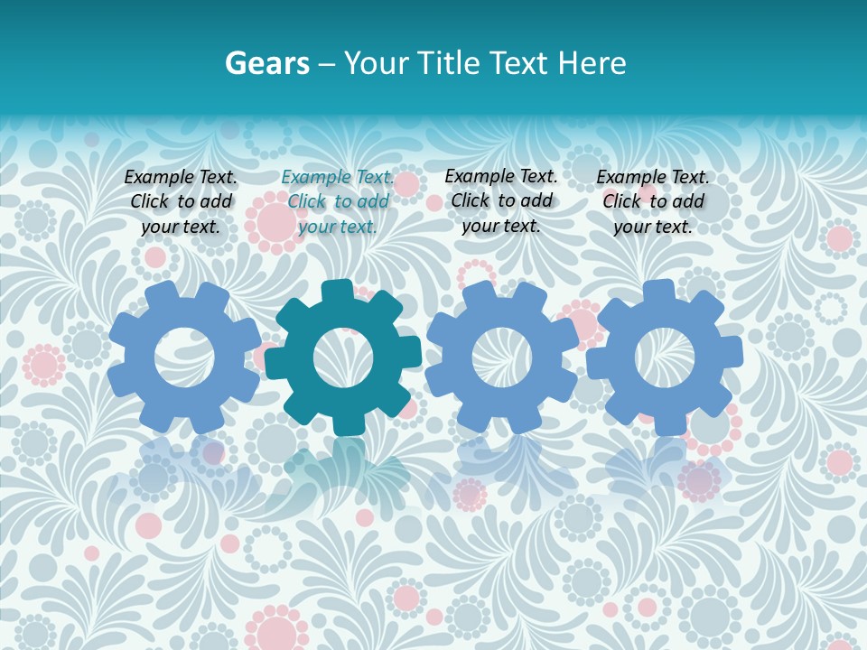 Seamless Stylized Graphic PowerPoint Template