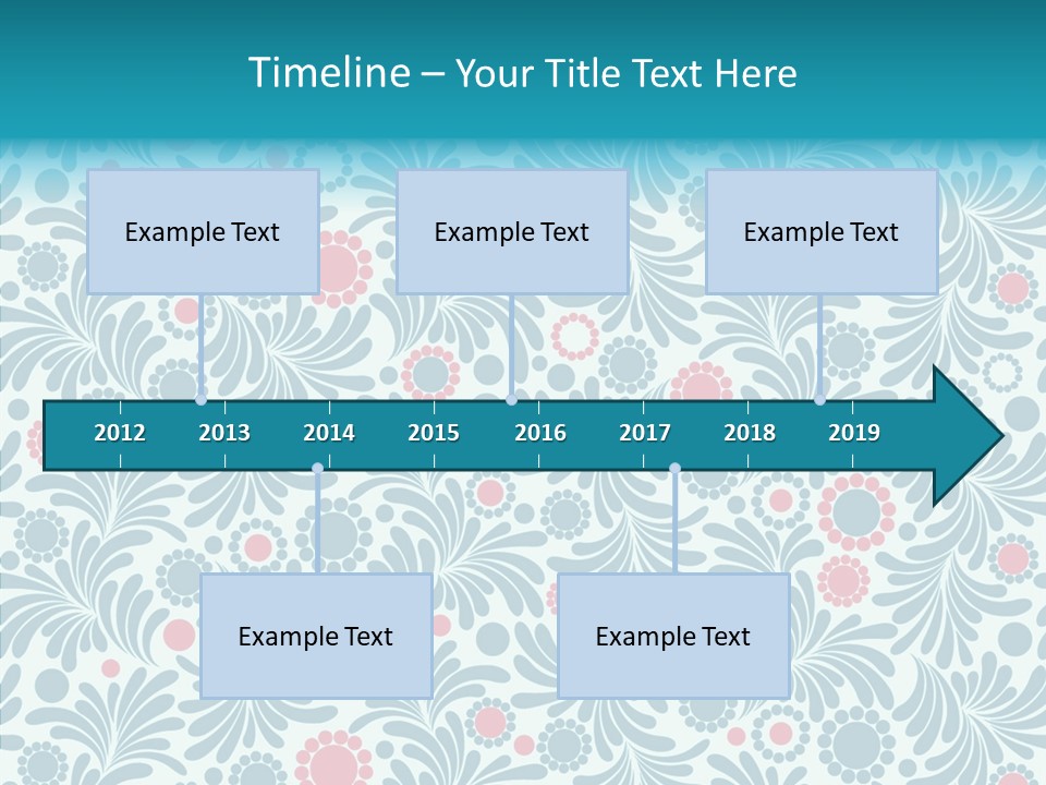 Seamless Stylized Graphic PowerPoint Template