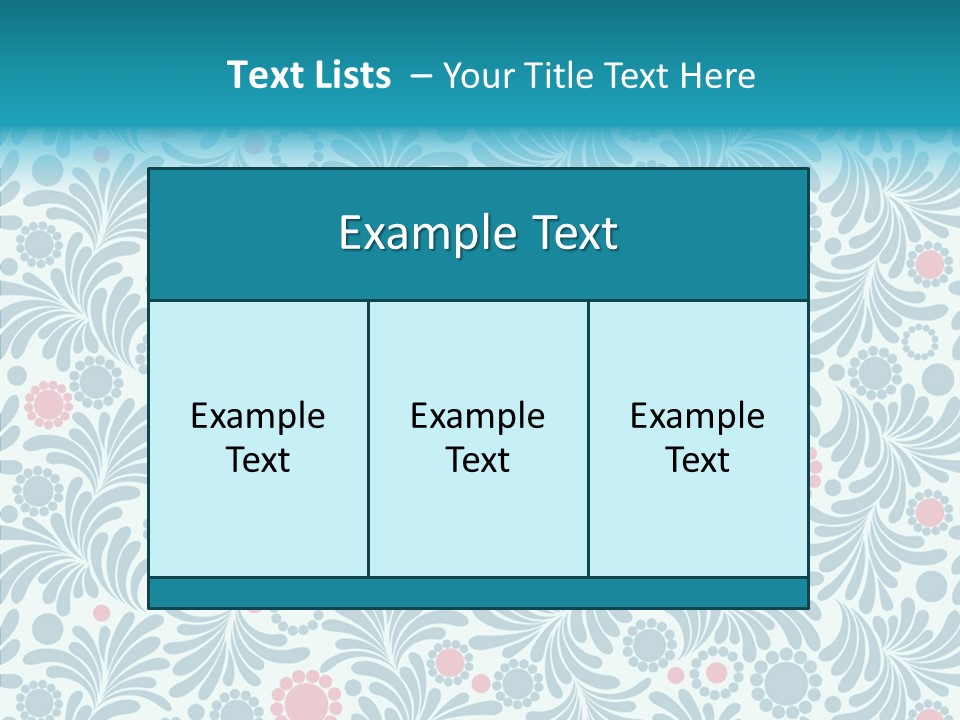 Seamless Stylized Graphic PowerPoint Template