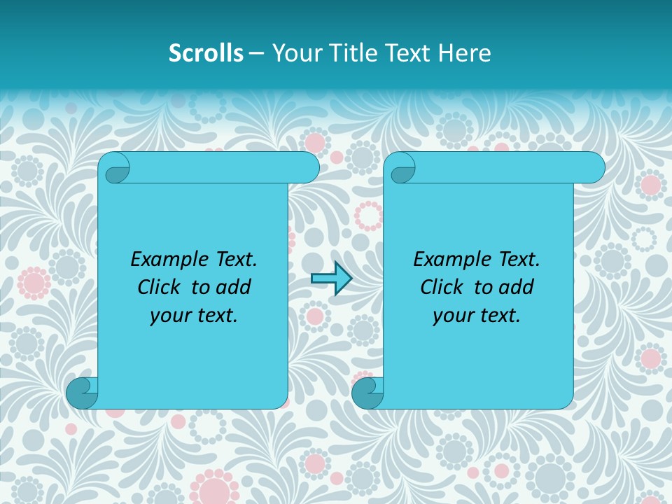 Seamless Stylized Graphic PowerPoint Template