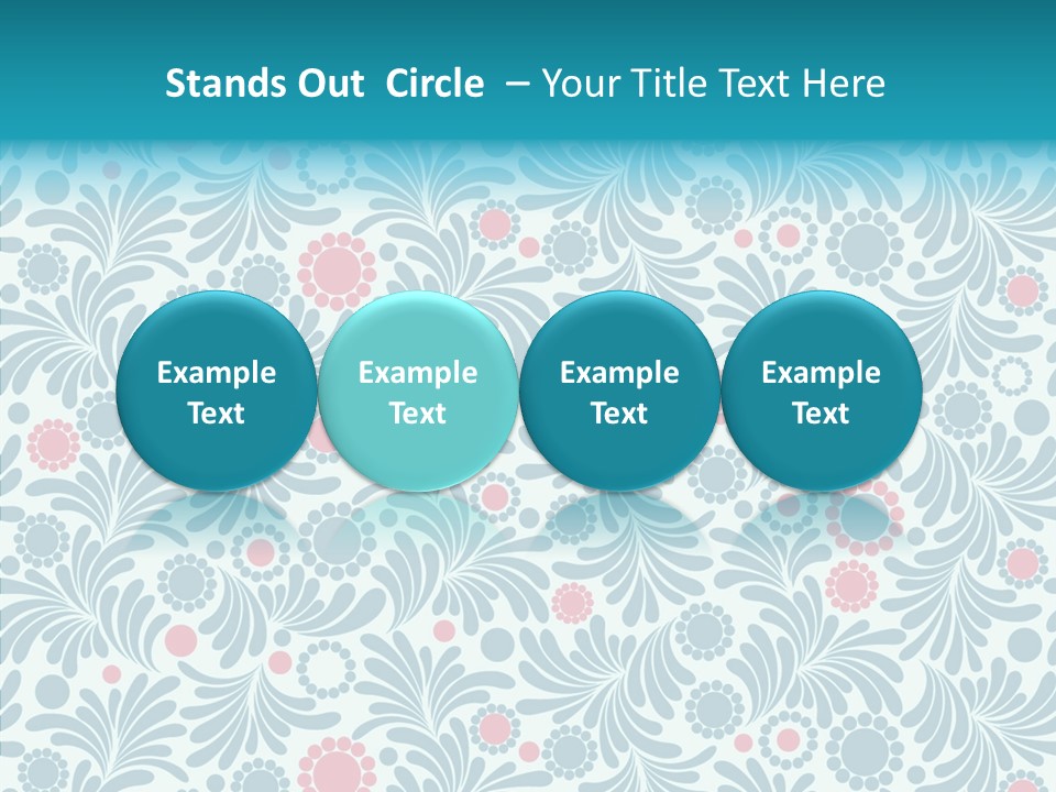 Seamless Stylized Graphic PowerPoint Template