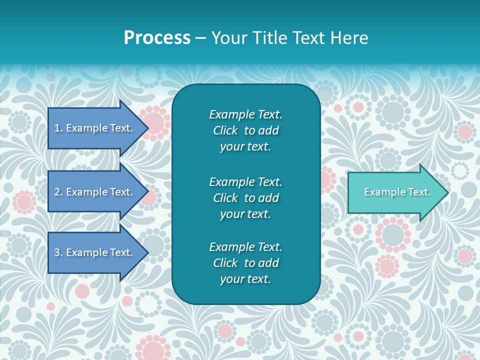 Seamless Stylized Graphic PowerPoint Template